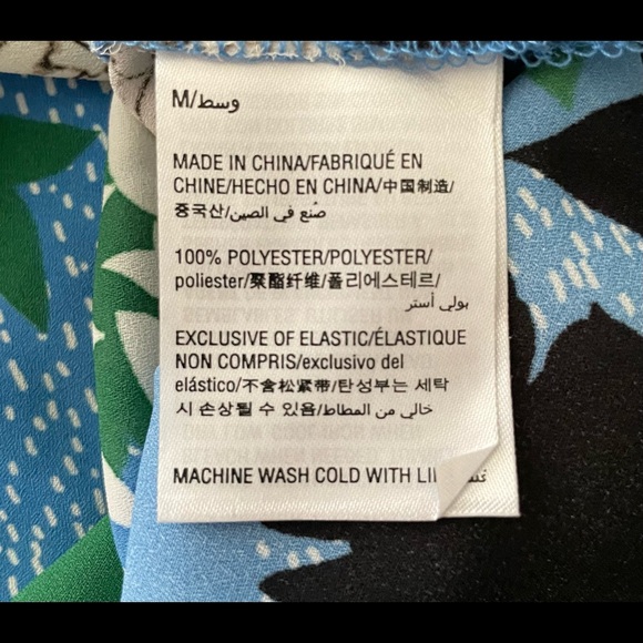 👚 INC International👚 Concepts Blouse Size Medium - Picture 6 of 9